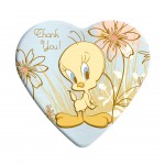 Dis.Looney Tunes Heart Shaped Tins 100g 1/10
