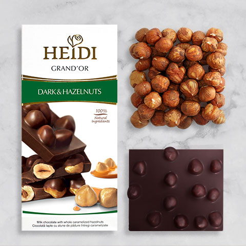 Heidi 100g Grand horká celý orech, 1/12 EAN:5941021000899