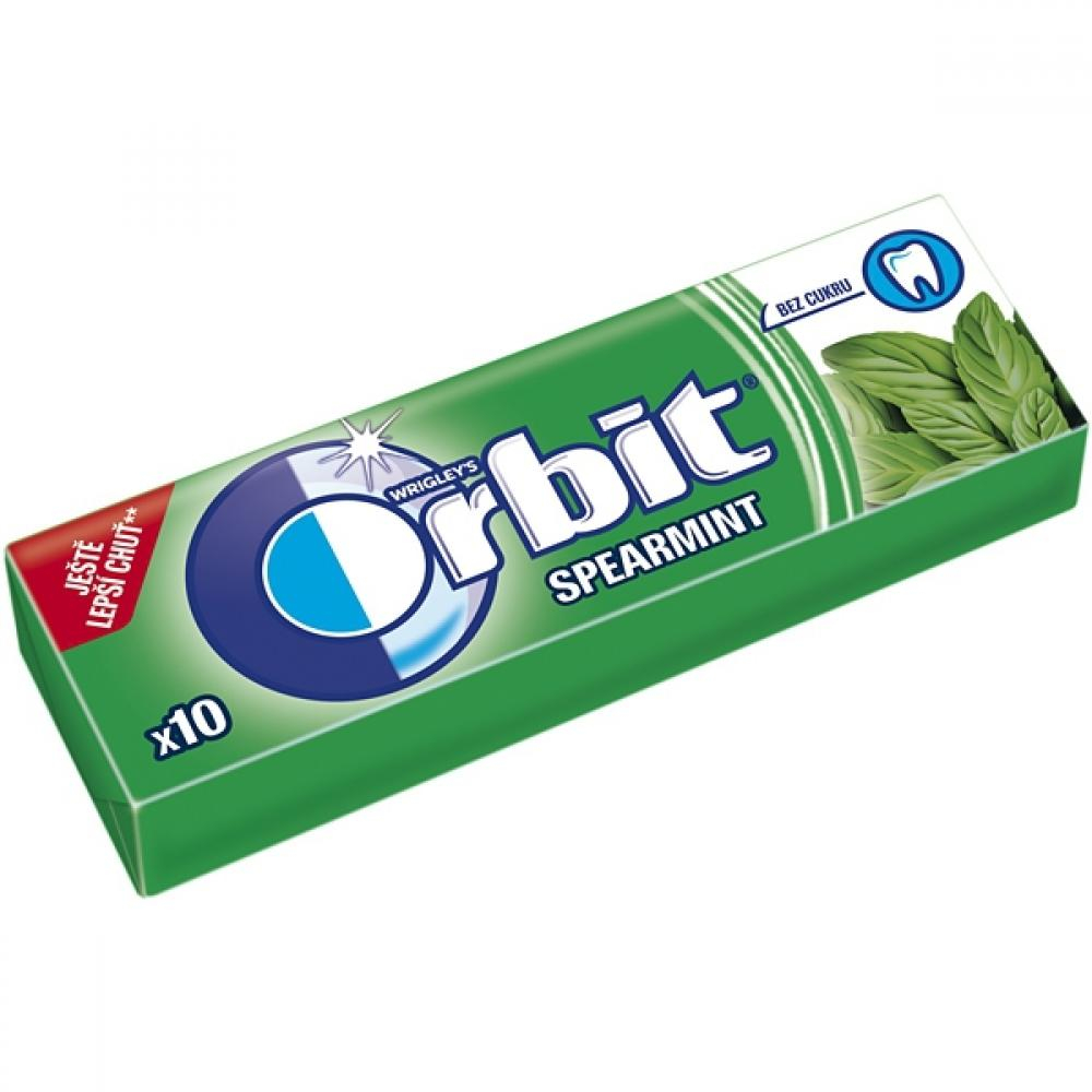 Orbit žuvačka draže Spearmint  1/30
