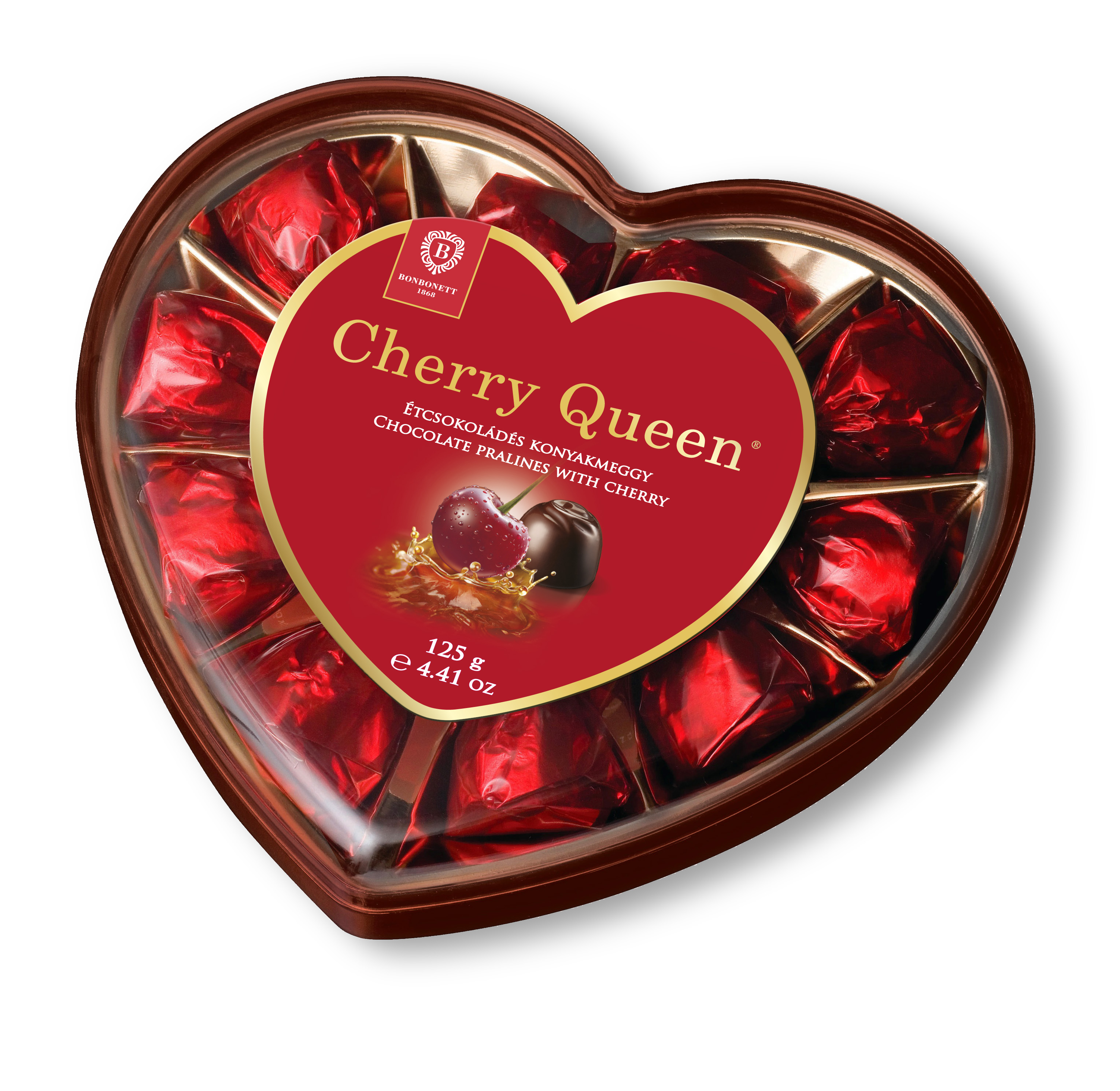 Roshen Cherry Queen 125g srd. pvc 1/16 EAN: 5998710184965